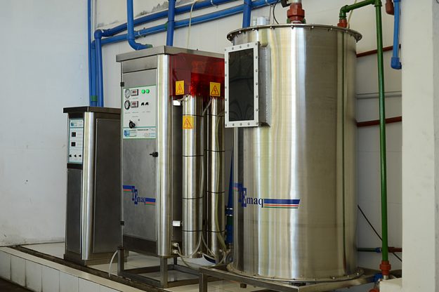 Sistema de filtrado de ozono y ion de plata